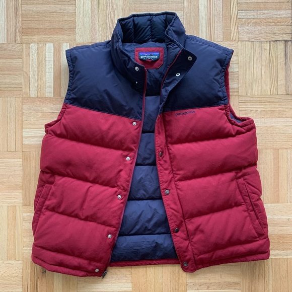 🔴🔵Patagonia Bivy Goose Down Vest (Sz L) - Picture 2 of 5